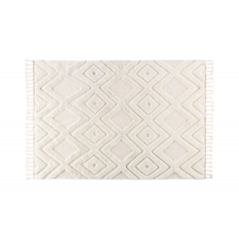 Dahlia Tæppe  - Hvid billede