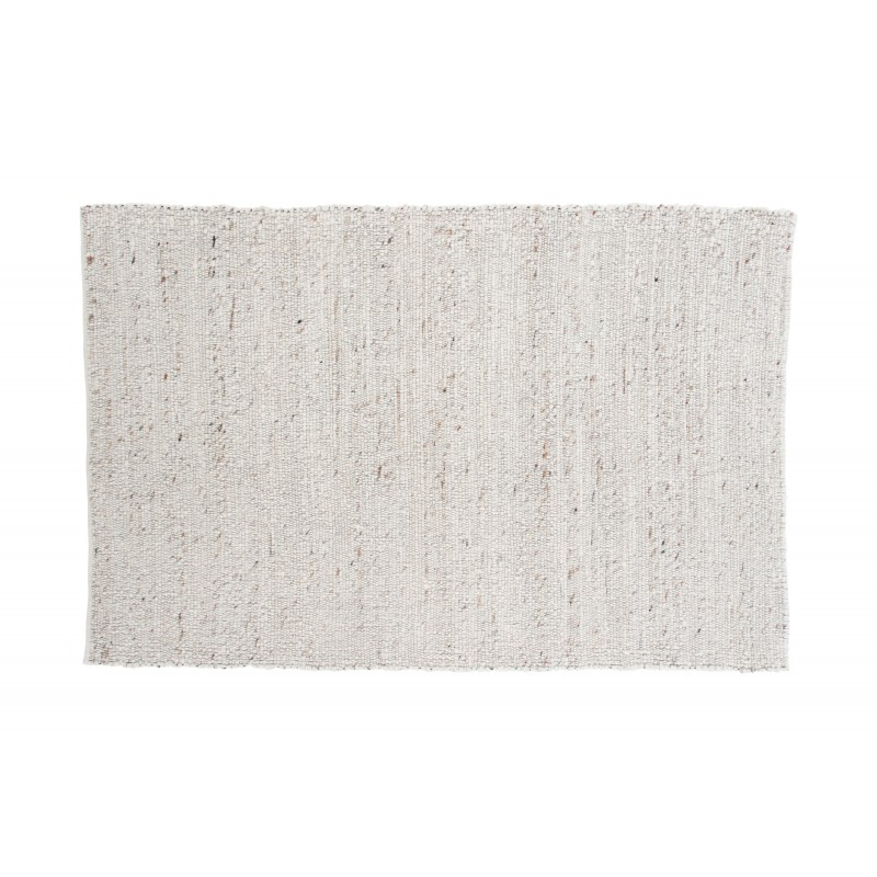 Loump Tæppe - Beige og Hvid