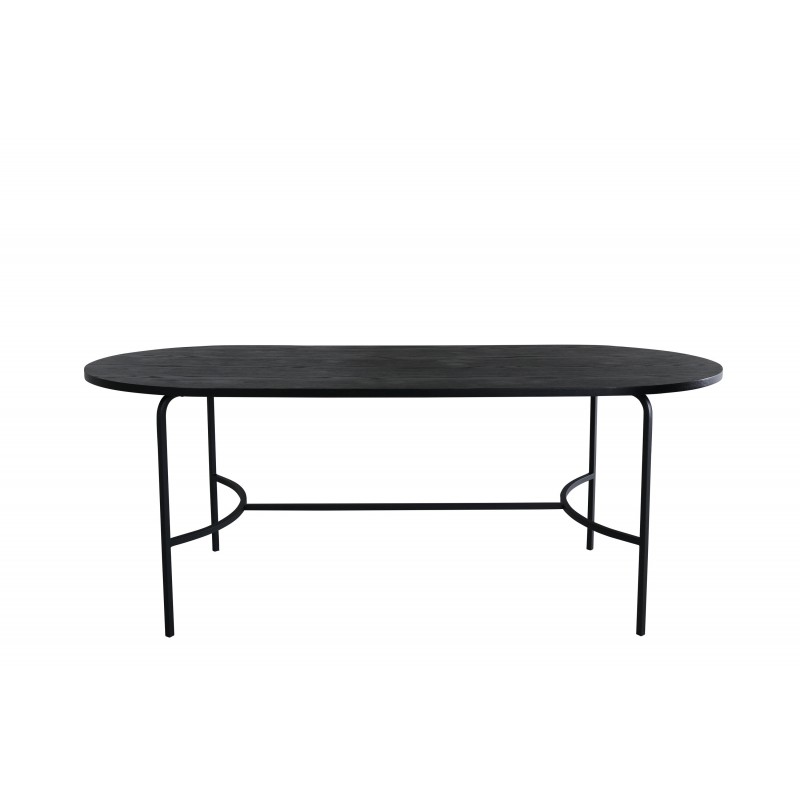 Skate Ovalt spisebord - Sort billede