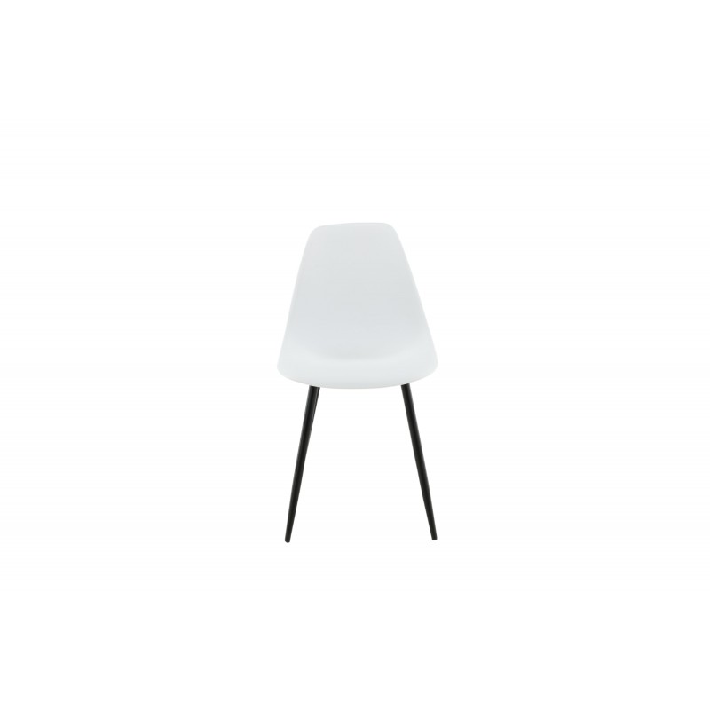 Polar Spisestuestol  - Sort og Hvid billede