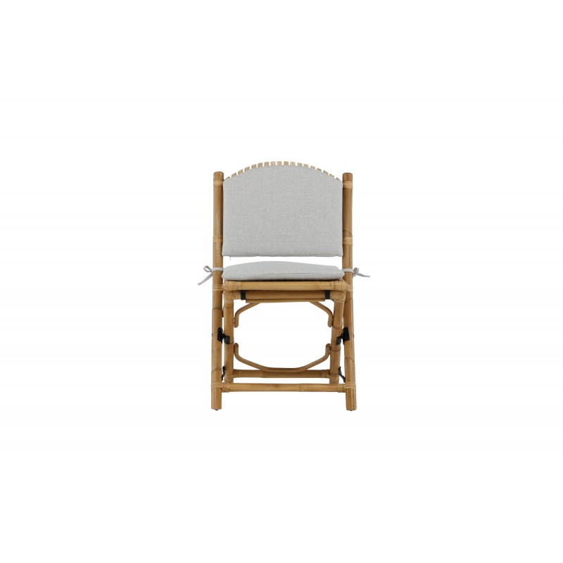 Cane Cafe Stol - Lysegrå,Natur