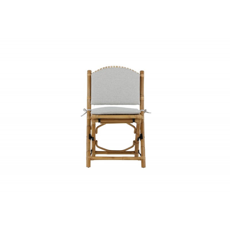 Cane Cafe Stol - Lysegrå,Natur billede