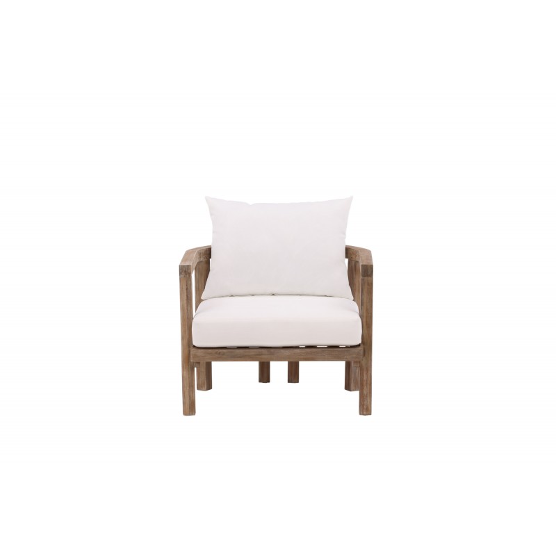 Erica Lænestol - Brun,Hvid