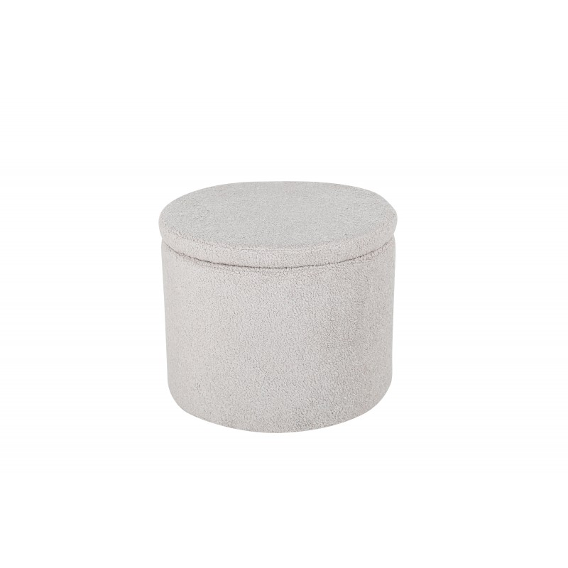 Dunken Pouf - Gråbeige billede