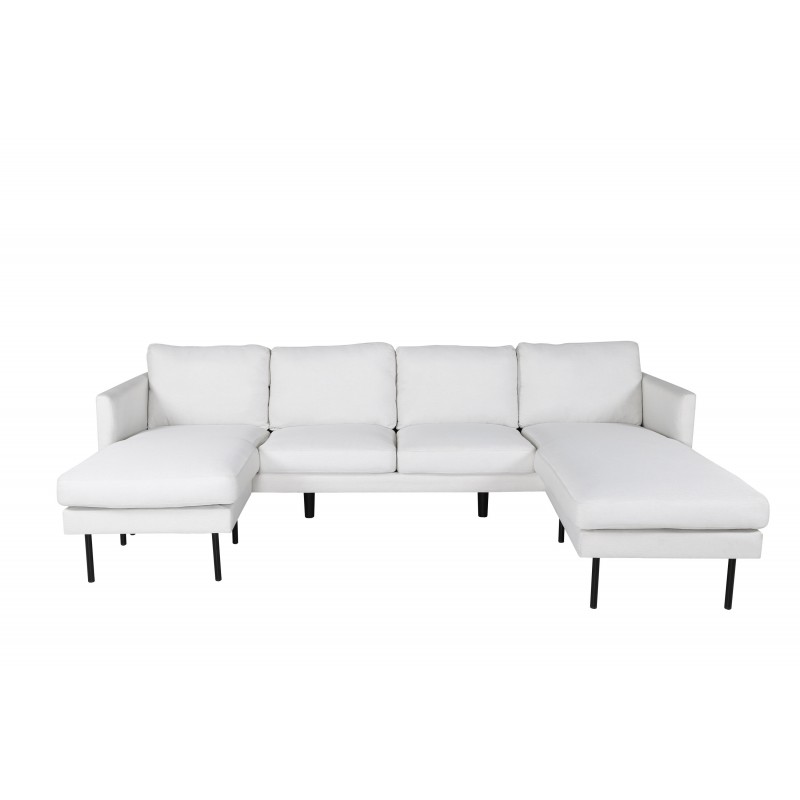 Zoom U-Sofa -Lys Beige billede