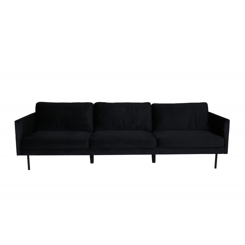 Zoom 3 personers Sofa  - Sort billede
