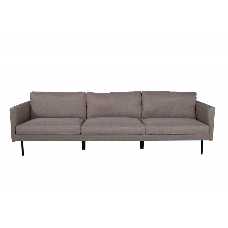 Zoom 3 personers Sofa - Sort og Brun billede