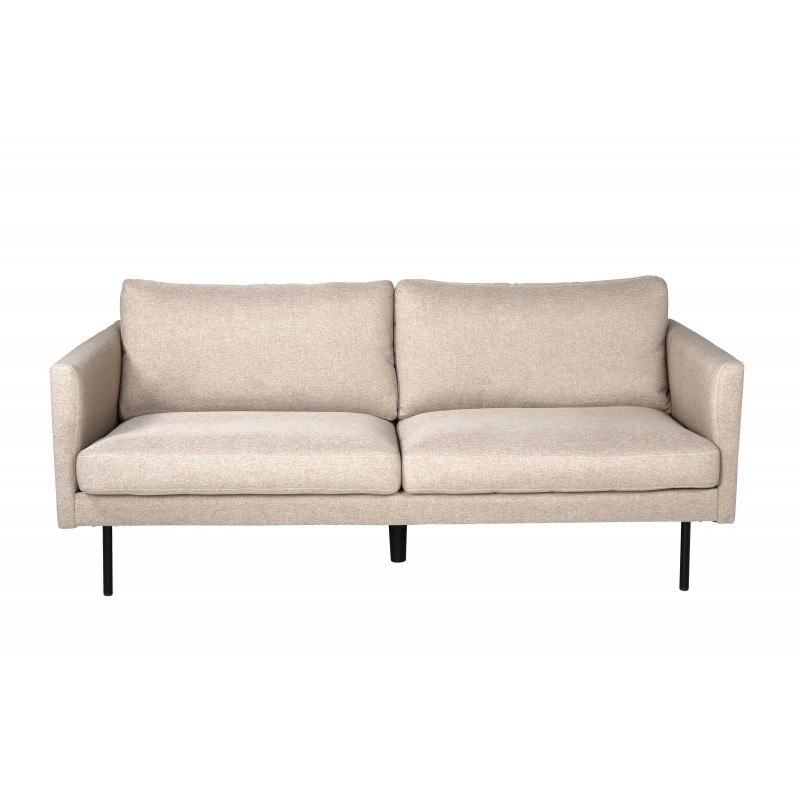 Zoom 2 personers Sofa  - Sort og Brun billede