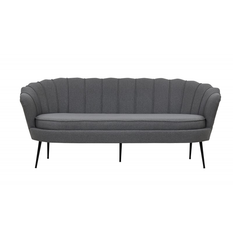 Calais 3 personers Sofa  - Grå stof billede