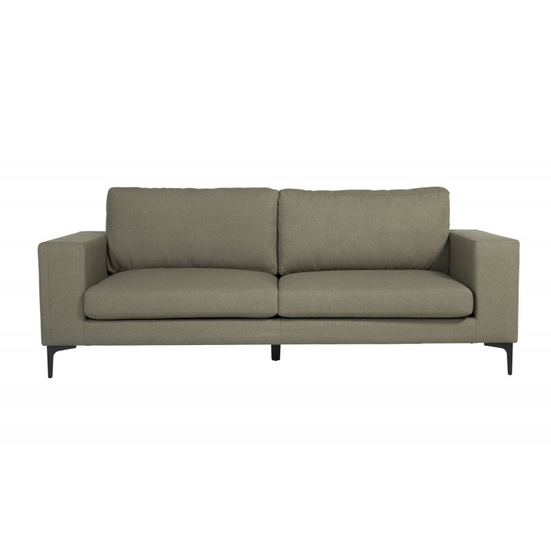 Bolero 3 personers Sofa - Sort og Grøn billede