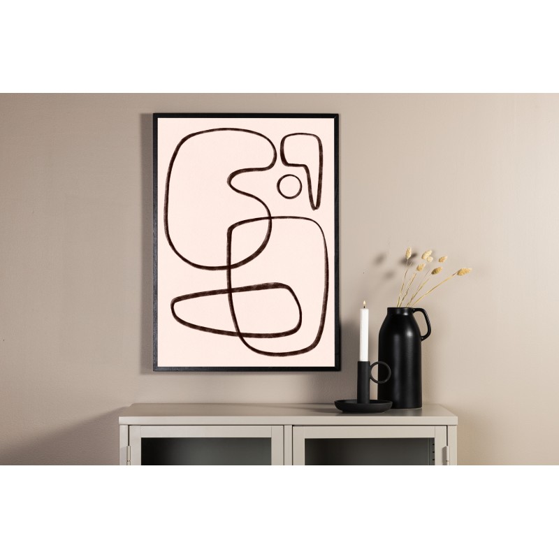 Line art Plakat - Sort og Hvid billede