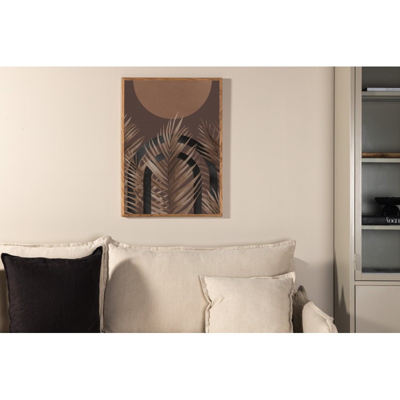 Structures Plakat - Brun billede