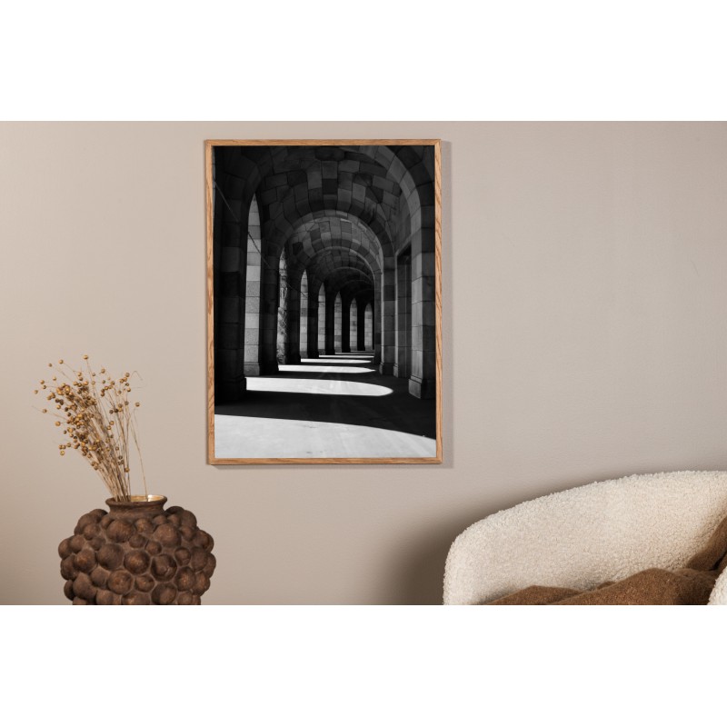 Walkway Plakat  - Beige billede