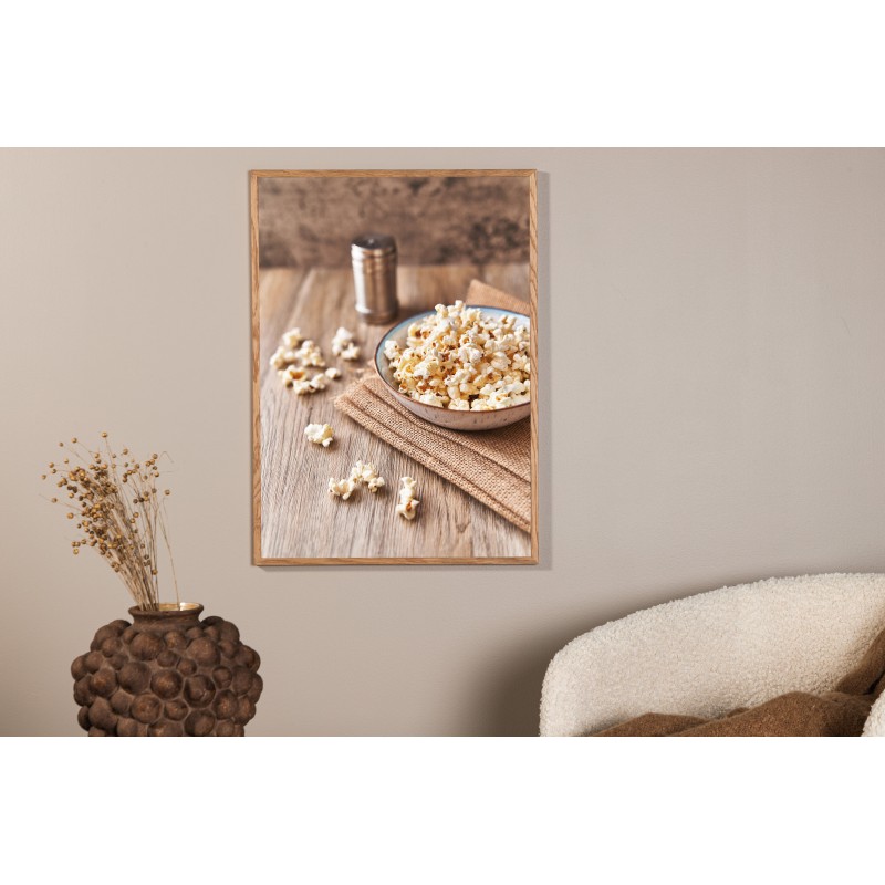 Popcorn Plakat - Beige
