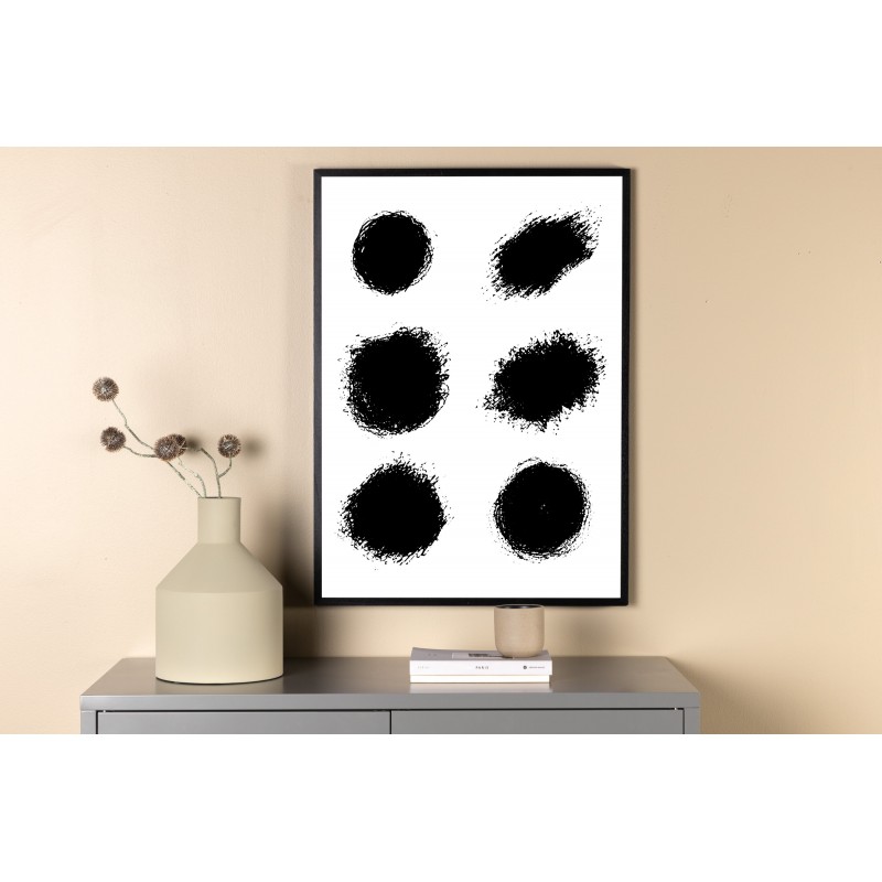 Dots Plakat  - Hvid billede