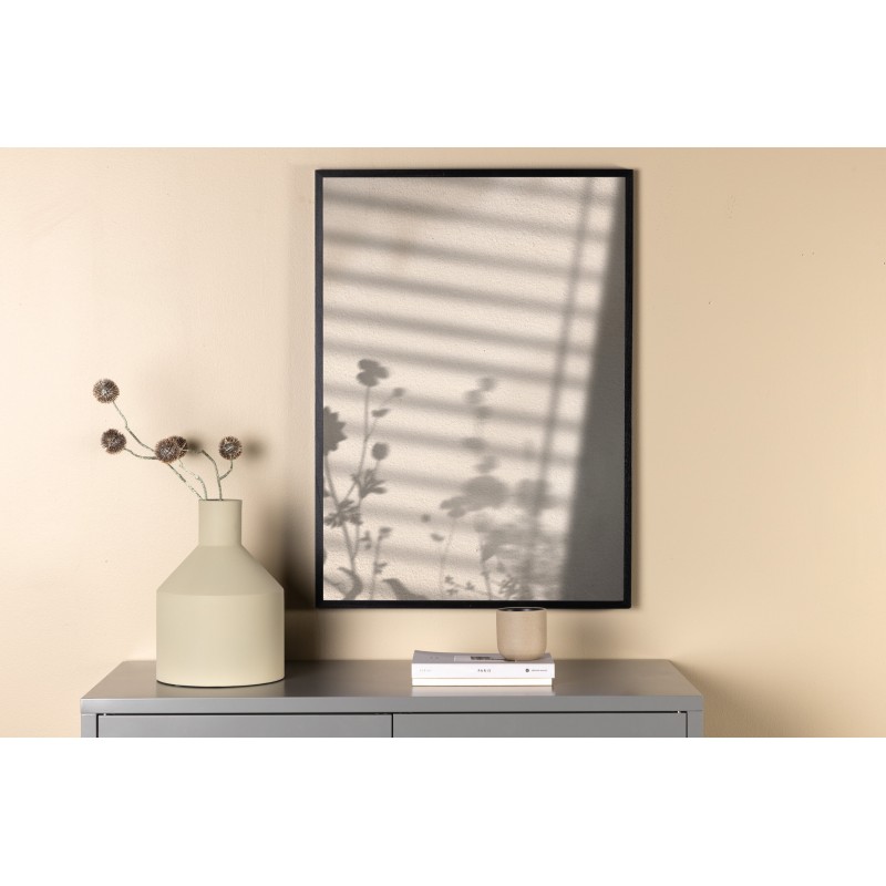 Flower Shadow Plakat  - Hvid billede