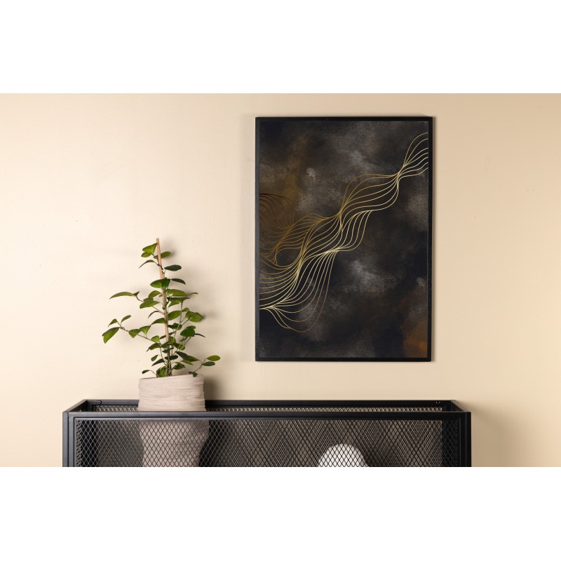 Wave Plakat  - Multifarvet billede