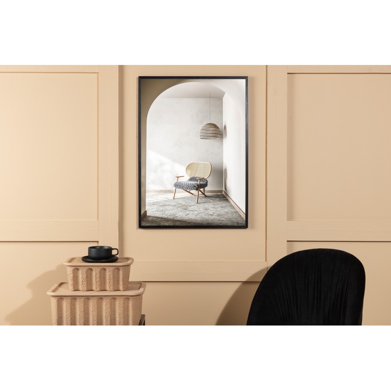 Lounge Stol Plakat - Beige billede