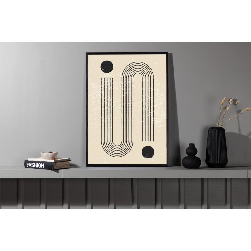 Pantheon Plakat - Beige billede