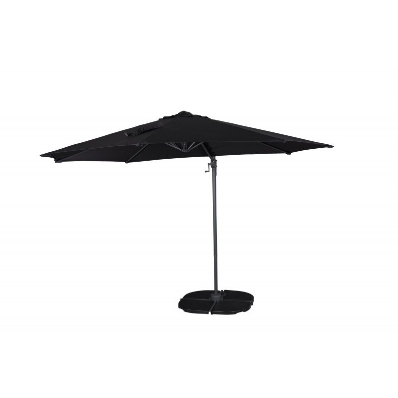 Leeds Parasol - Sort billede