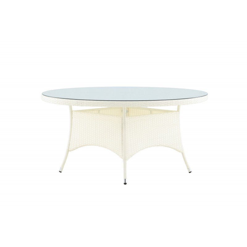 Volta Rundt Spisebord - Hvid