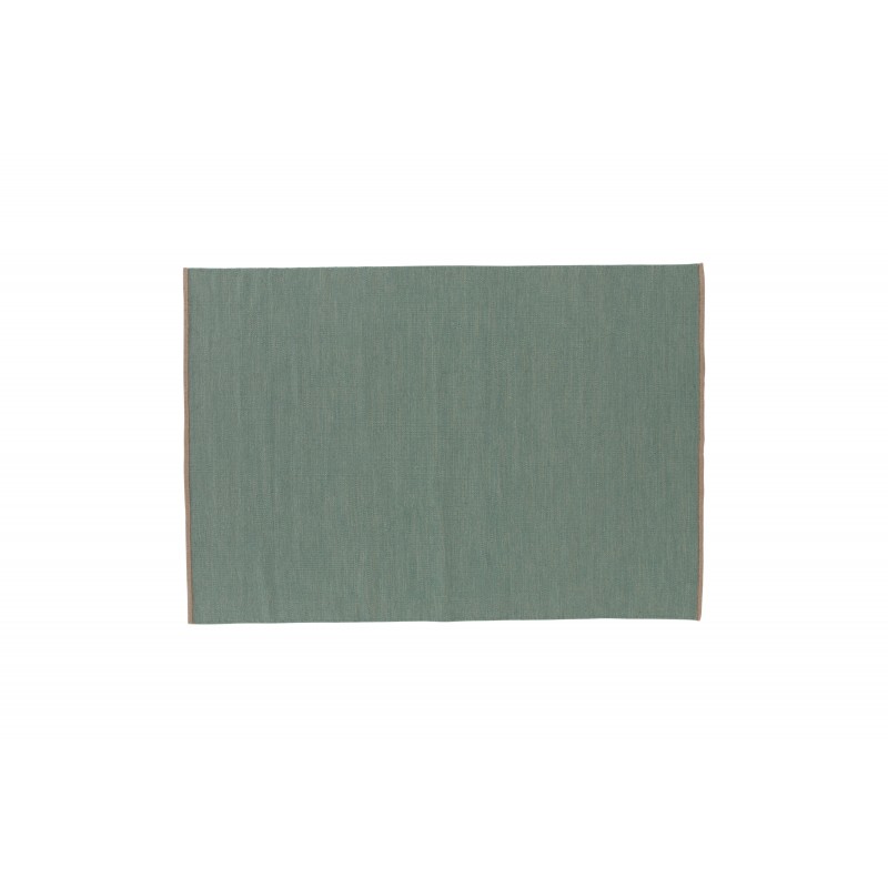 Jaipur Tæppe - Olive og Grøn billede