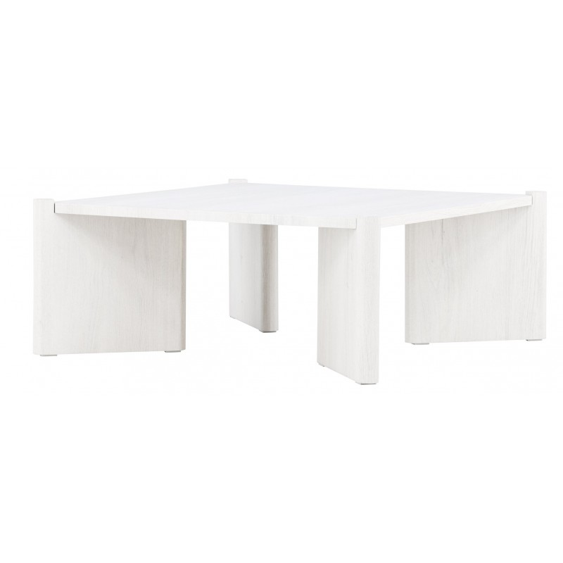 Rogaland Sofabord  100x100cm - Hvid