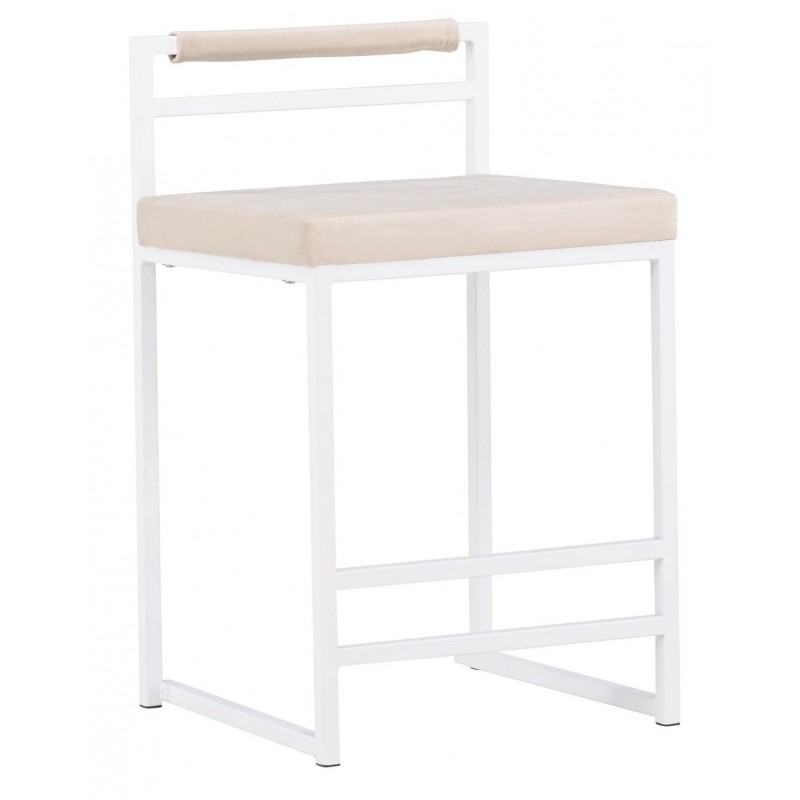 Opelika Barstol - Beige billede