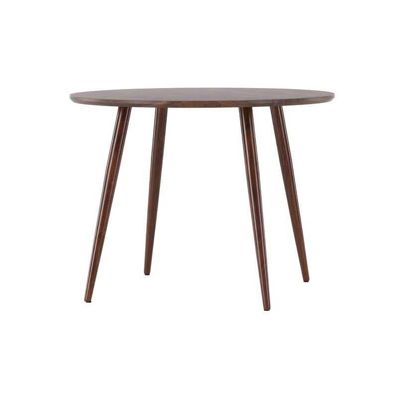 Sanford - 100x75 Rundt spisebord  - Mørkebrun