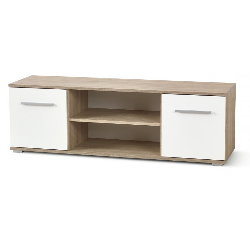 LIMA RTV1, TV Bord 137cm  Sonoma eg. og Hvid