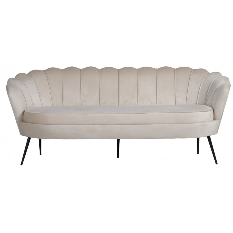 Calais 3 personers Sofa  - Beige billede