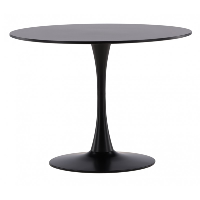 Glade Rundt spisebord Ø100 - Sort billede