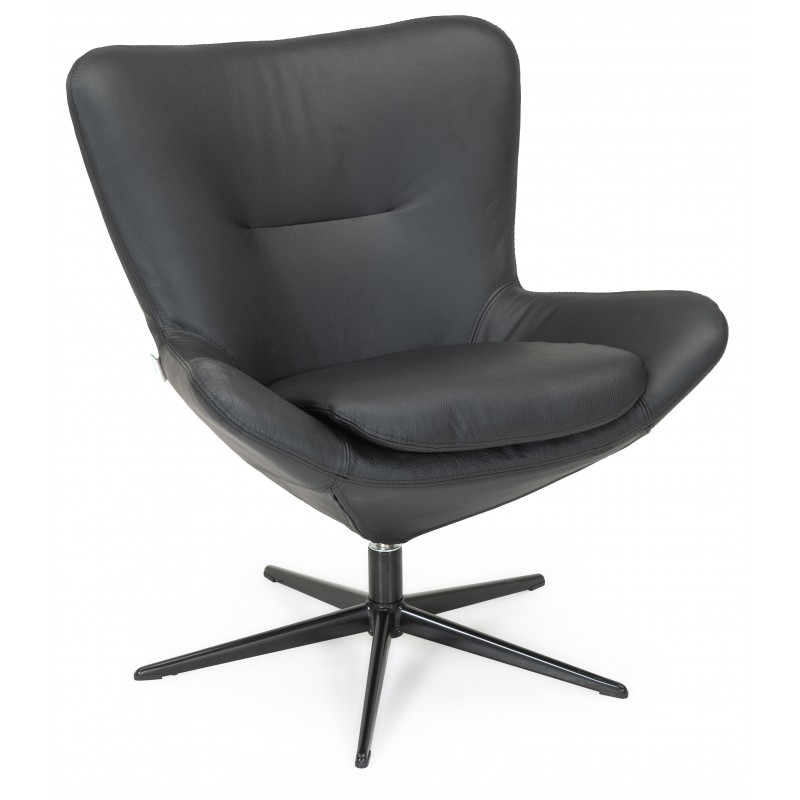 Hjort Knudsen Frederik læder lænestol