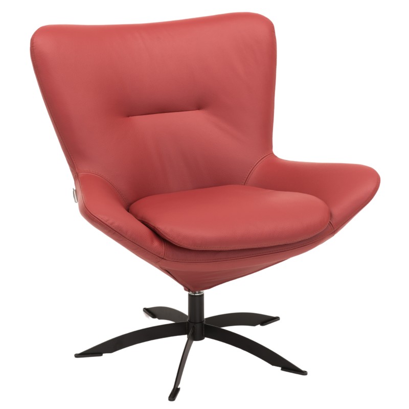 Hjort Knudsen Frederik læder lænestol