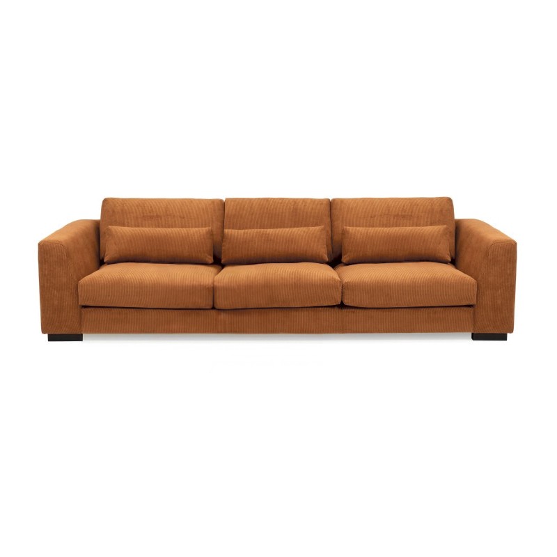 Skive 3 pers Fløjl sofa