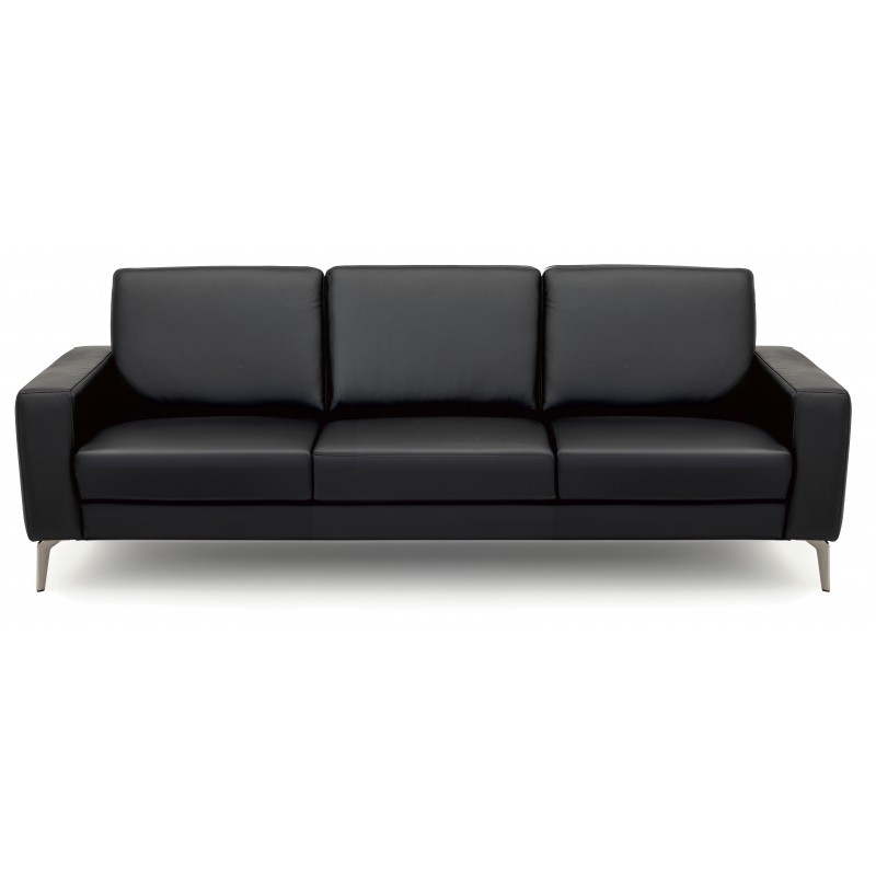 Hjort Knudsen Lodbjerg 3 pers lædersofa