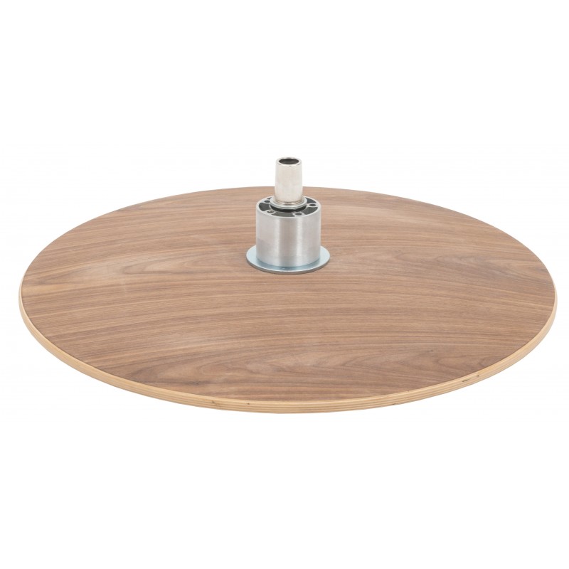 Disc base G-1 sokkel til lænestol - Olieret Valnød