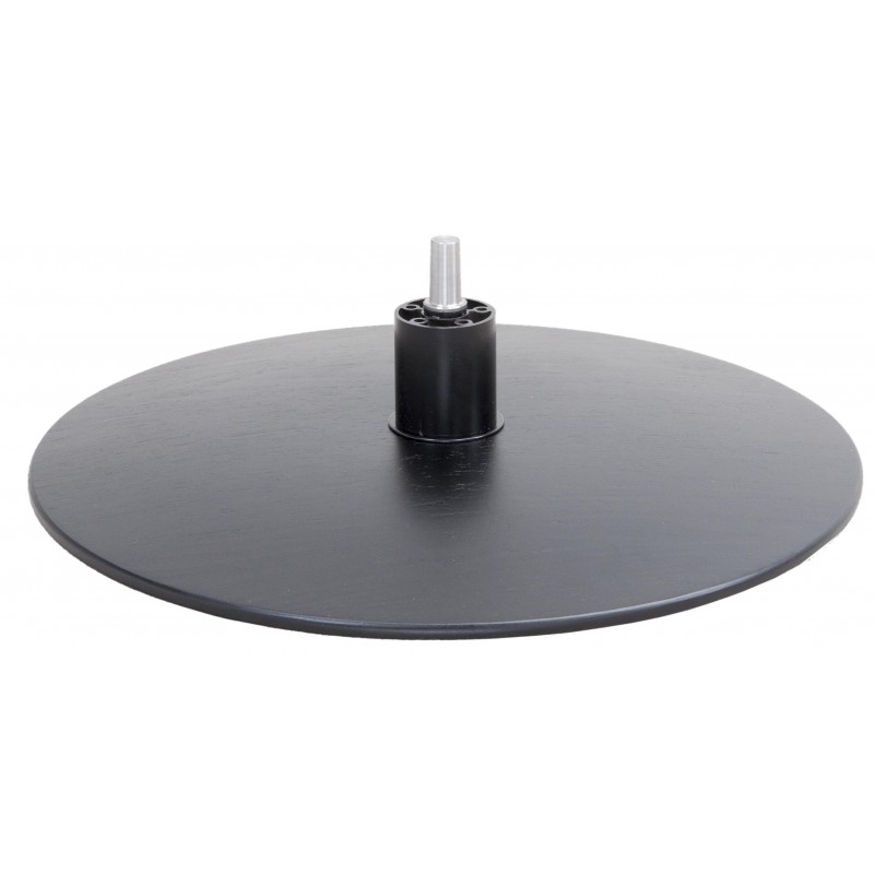 Disc base G-1 sokkel til lænestol - Sortbejdset bøg