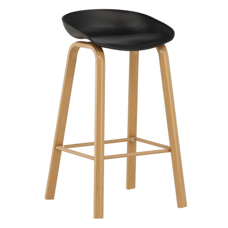 Decatur Stol  - Sort