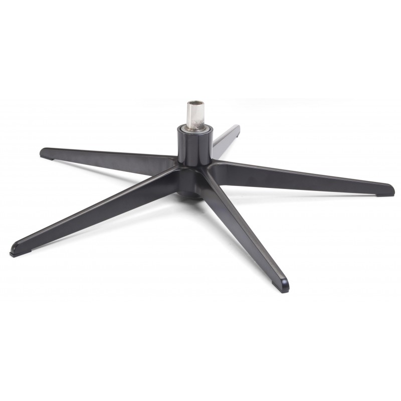 Polaris A-7 sokkel til lænestole - Sort