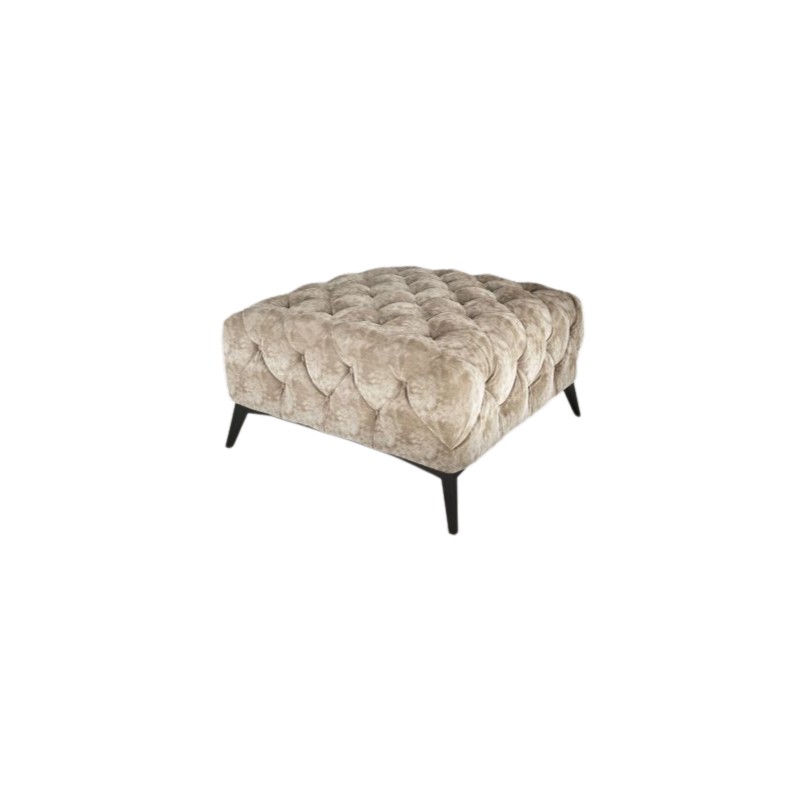 Royal Chesterfield puf 80 x 80 cm