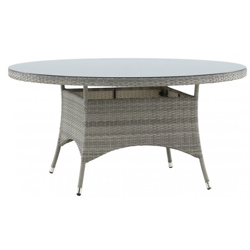 Volta Rundt Havebord Ø150 cm- Grå billede