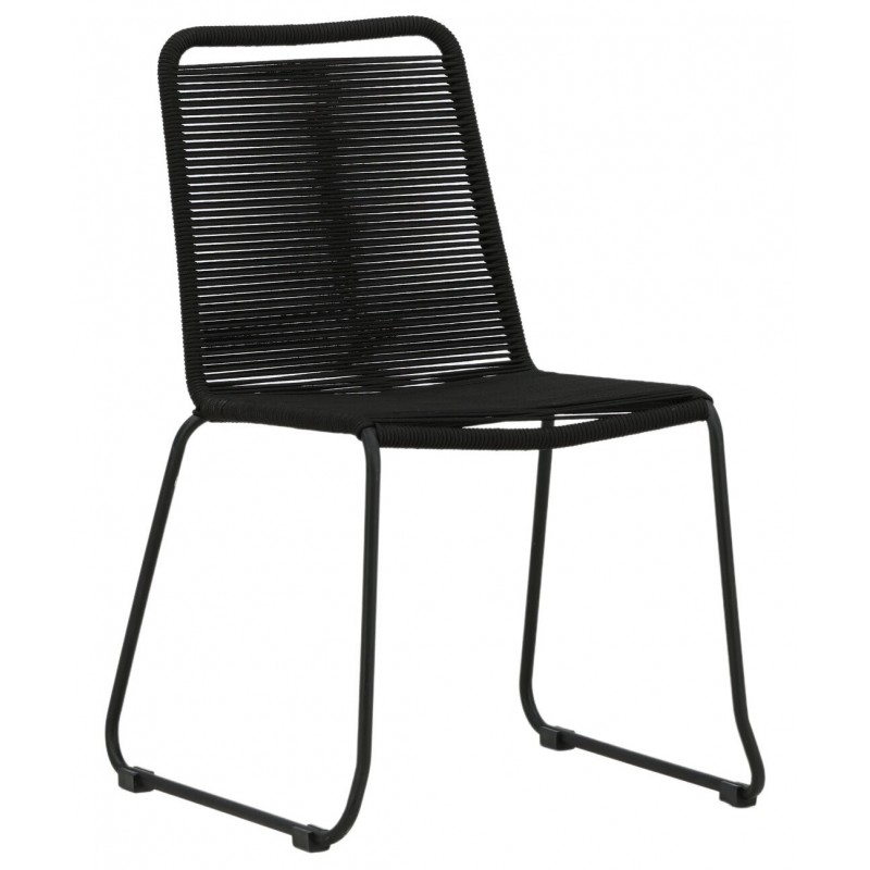 Lindos Havestol - Sort