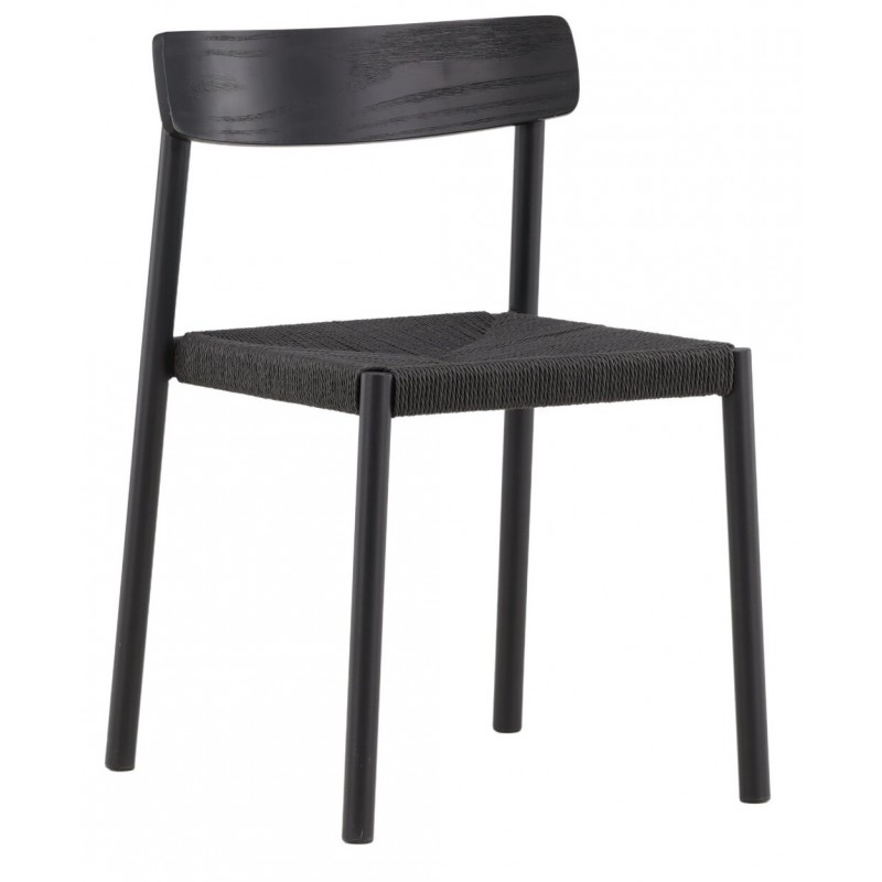 Malmon Spisebordsstol - Sort billede