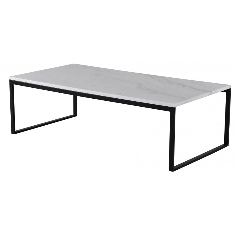 Estelle Ægte hvid Marmor Sofabord - 120 x 60cm billede