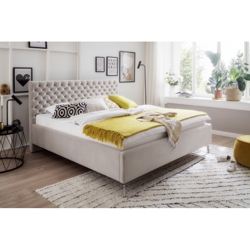 Dobbeltseng LA MAISON 160x200 - Beige