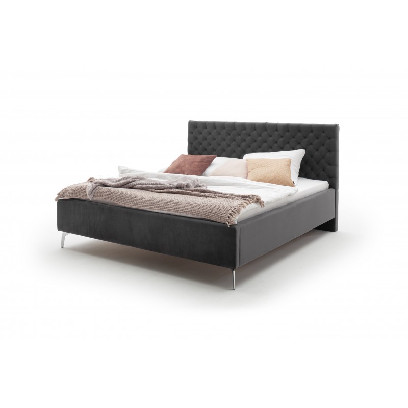 Dobbeltseng LA MAISON 160x200 - Antrasitgrå