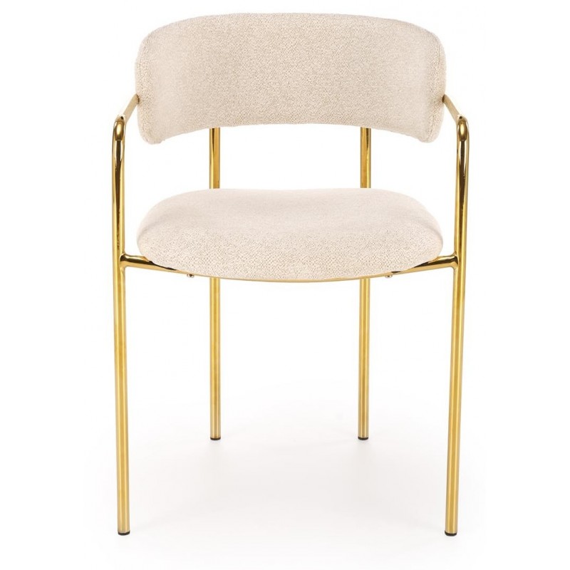 K537 Spisebordsstol - Cremefarvet