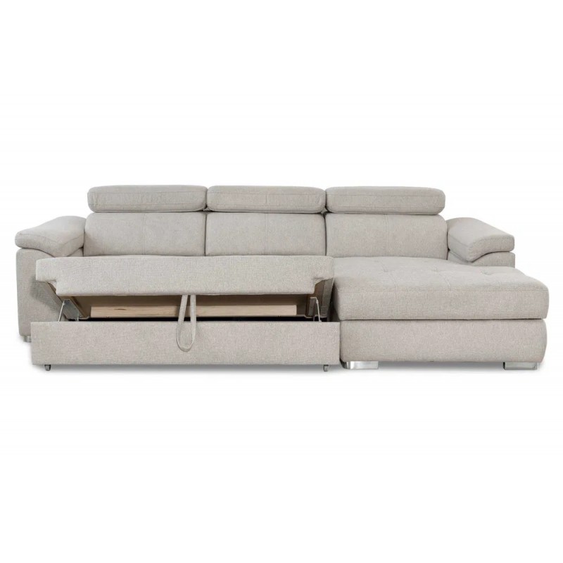 Stitch Sovesofa højrevendt Med Indbygget Sengeudtræk - Stof