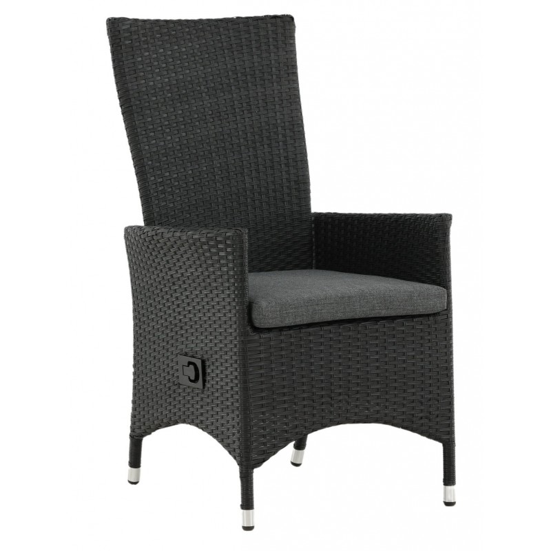 Padova Stol - Sort,Grå billede